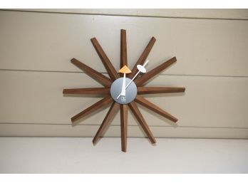 Cupecoy Design Starburst Wall Clock-Decor