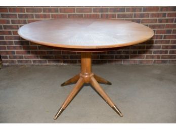 Mid Century Pedestal Dining Table