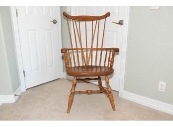 Brace Comb Back Colonial Style Chair