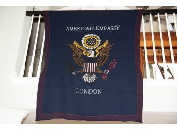 American Embassy London Throw