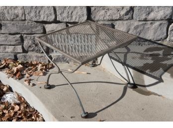 Outdoor Metal Side Table