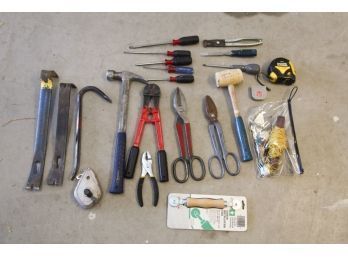 Lot Of Hand Tools Including Snips