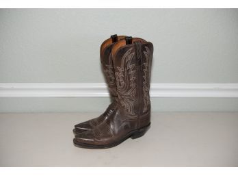 Leather Western Boots