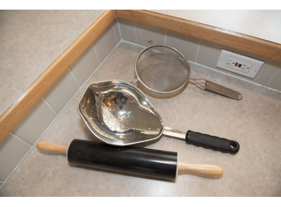 Lot Of Baking And Cooking Utensils