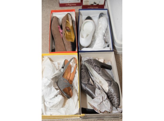 Collection Of 4 Various Womens Dress Shoes