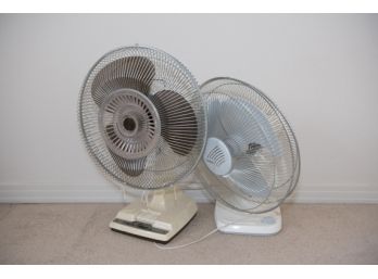 Pair Of Table Top Fans