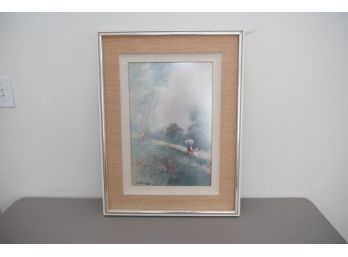 A. Sehring Framed And Matted Print