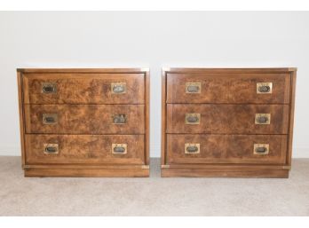 Pair Of Hickory Manufacturing Co. Nightstands