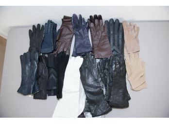 Lot Of Vintage Womens Gloves