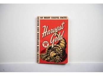 1941 Texaco Harvest Gold Farm Notebook And Manual