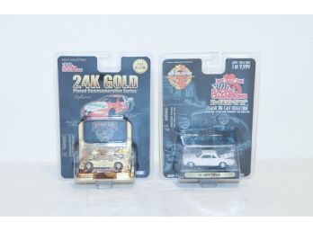 1998 24 K Gold Nascar And 1999 60 Chevy Corvair