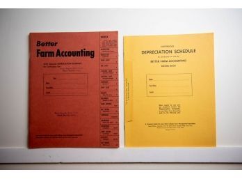 1947 Better Farm Accounting Spreadsheet And Depreciation Schedule Unused