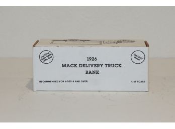 1989 ERTL Mack Delivery Truck Sinclair Bank #2120 #2