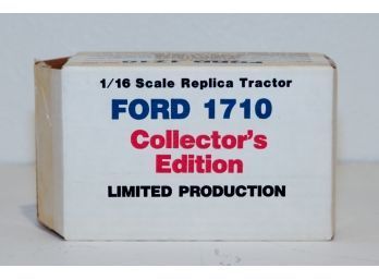 1985 ERTL Ford 1710 Collectors Edition Tractor 1/16th Scale