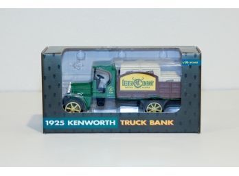1993 ERTL John Deere 1925 Kenworth Truck Bank 1/30th Scale