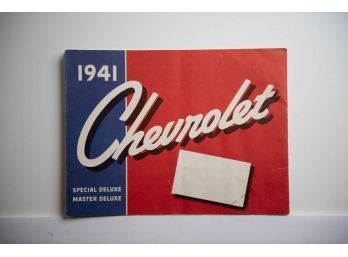 1941 Chevrolet Brochure