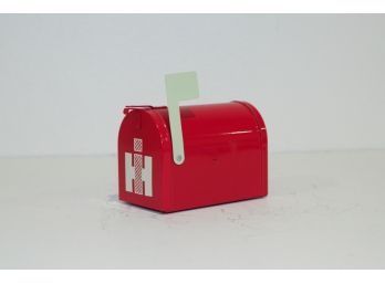 Metal International Harvester Mailbox Bank Red And White