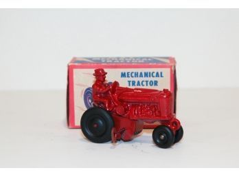 M & L Toy Company Mechanical Tractor #206