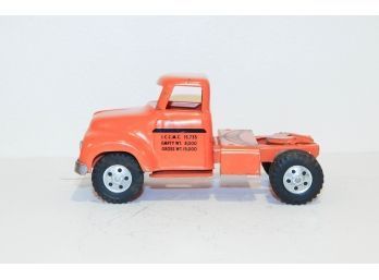 1970s Orange Tonka Semi Truck Cab