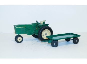 ERTL John Deere Tractor And Model Toys Trailer 1/16th Scale