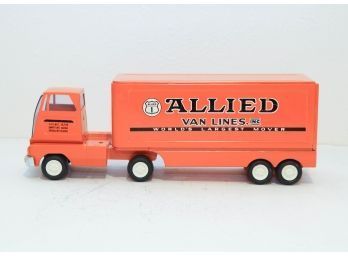 Vintage Tonka Allied Van Lines Semi Truck And Trailer