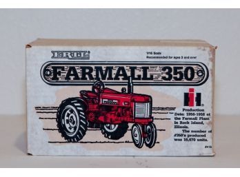 ERTL Farmall 350 Die Cast Tractor 1/16th Scale #2