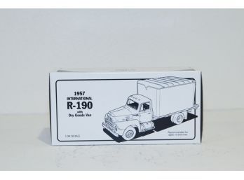 1994 First Gear 1957 International R-190 With Dry Goods Van 1/34th Scale