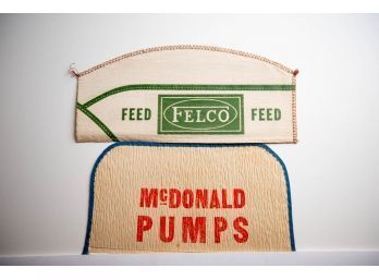 McDonald Pumps And Felco Feed Paper Hats