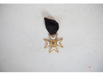 Masonic Knights Templer Iron Cross Medal