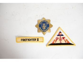 Lot Of Firefighter Patches