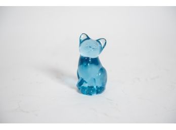 3' Fenton Blue Cat