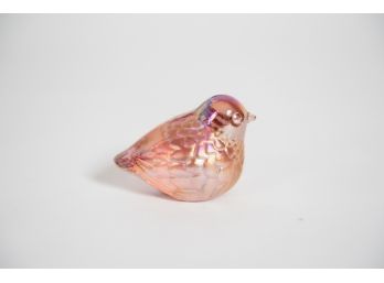 2.5' Fenton Carnival Glass Bird