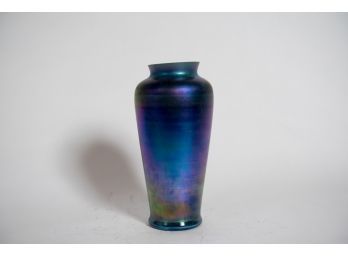 10.5' Fenton Iridescent Vase