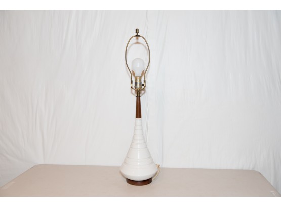 Mid Century 20' Cone Table Lamp Believed To Be Laurel Lamp Co.