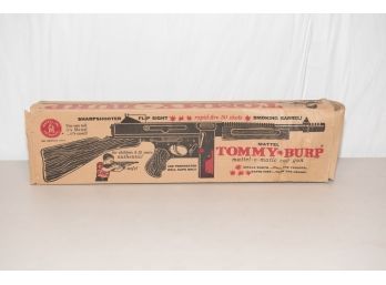 1960s Mattel Tommy Burp Cap Gun Empty Box