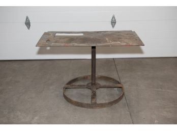 Midwest Forging  Company Steel Base For Custom Table