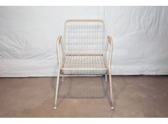 White Wire EMU Patio Chair #1