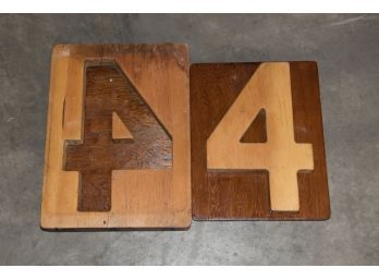 The Number 4 Foundry Mold