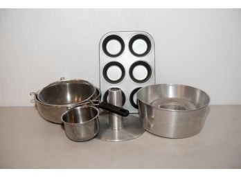 Lot Of Pans And Bowls