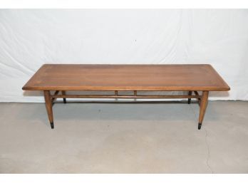 1960s Lane Acclaim Walnut Surfboard Table Designed By Andre Bus