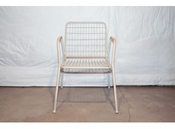 White Wire EMU Patio Chair #2