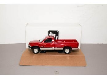 AMT ERTL Plastic 1994 Dodge Ram 2500 Pick Up Red/Silver Promo Car