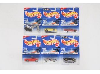 1997 Hot Wheels  First Editions Including Yellow Lamborghini