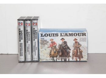 Louis L' Amour The Riding For The Brand Audio Boxed Set