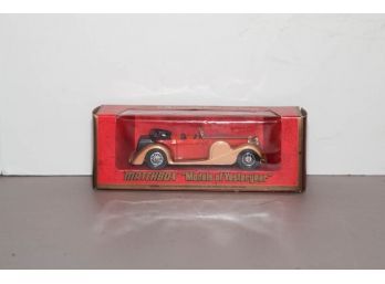 1973 Matchbox Models Of Yesteryear 1938 Lagonda Drophead Coupe 1/43 Scale