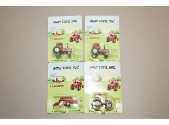 Mini Toys Inc. Hesston Tractors 4600, 1180DT, 130-90 And 1180