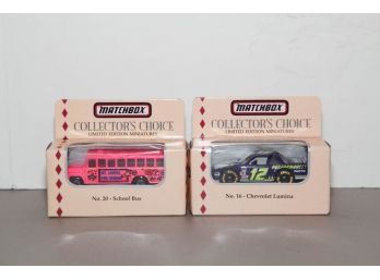 1994 Matchbox Collectors Choice Chevy Lumina And School Bus