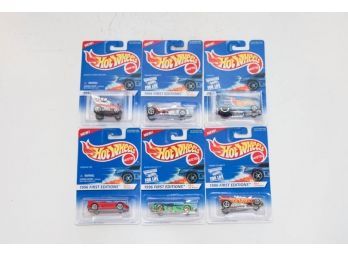 1996 Hot Wheels First Editions Including VW Bus
