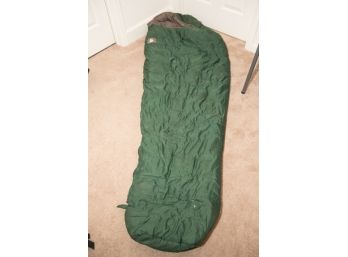 The North Face Green Sleeping Bag