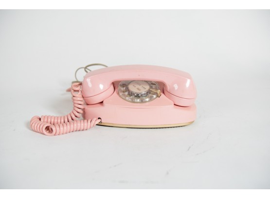 8.5' Pink Western Electric Rotary Phone